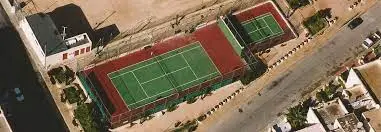 Aerial Shot of Mġarr Tennis Club