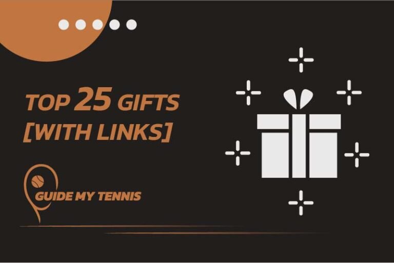 Top 25 Gifts for Tennis Players - Blog Banner